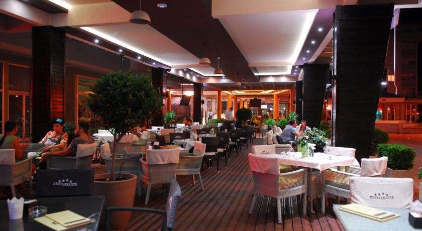Magnolia Apartments Тиват Ресторан фото